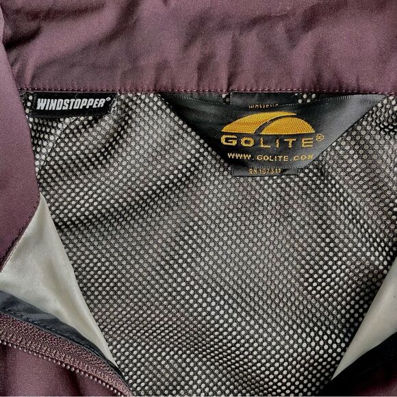 GoLite Windstopper Jacket Womens Burgundy Pink - Picture 9 of 10